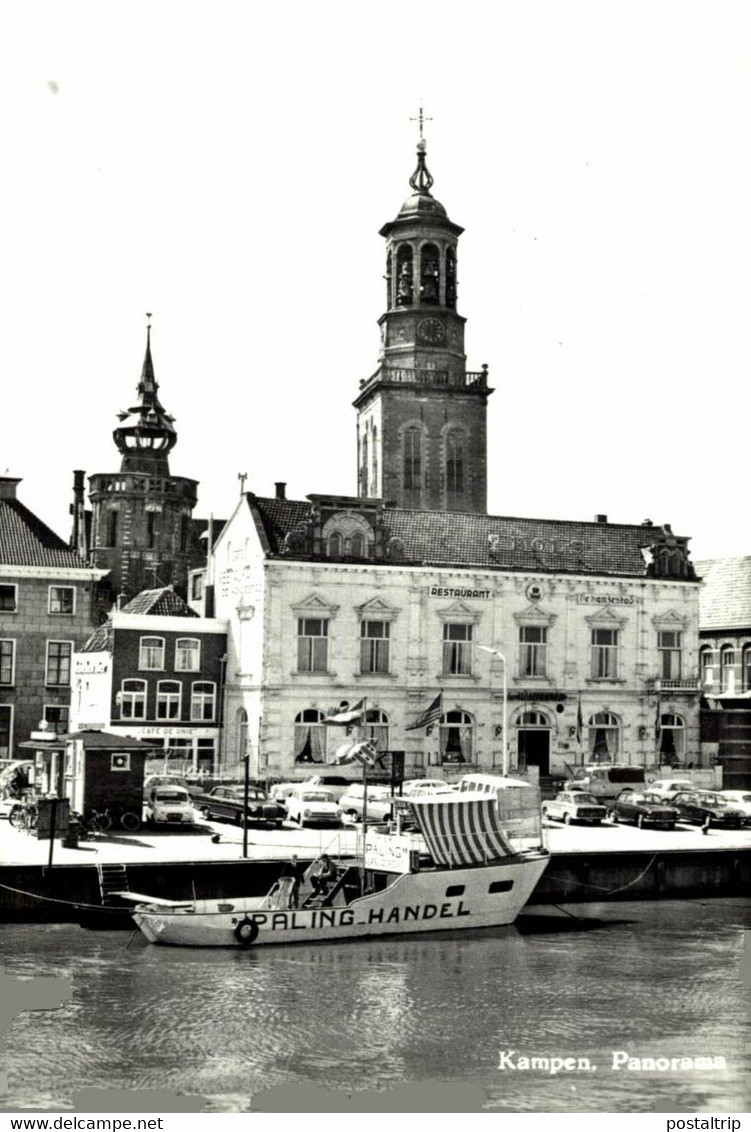 KAMPEN  Panorama Boot Paling Handel  HOLLAND HOLANDA NETHERLANDS - Kampen