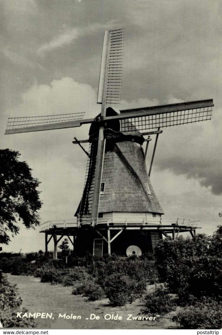 KAMPEN  Molen De Olde Zwarver   HOLLAND HOLANDA NETHERLANDS - Kampen