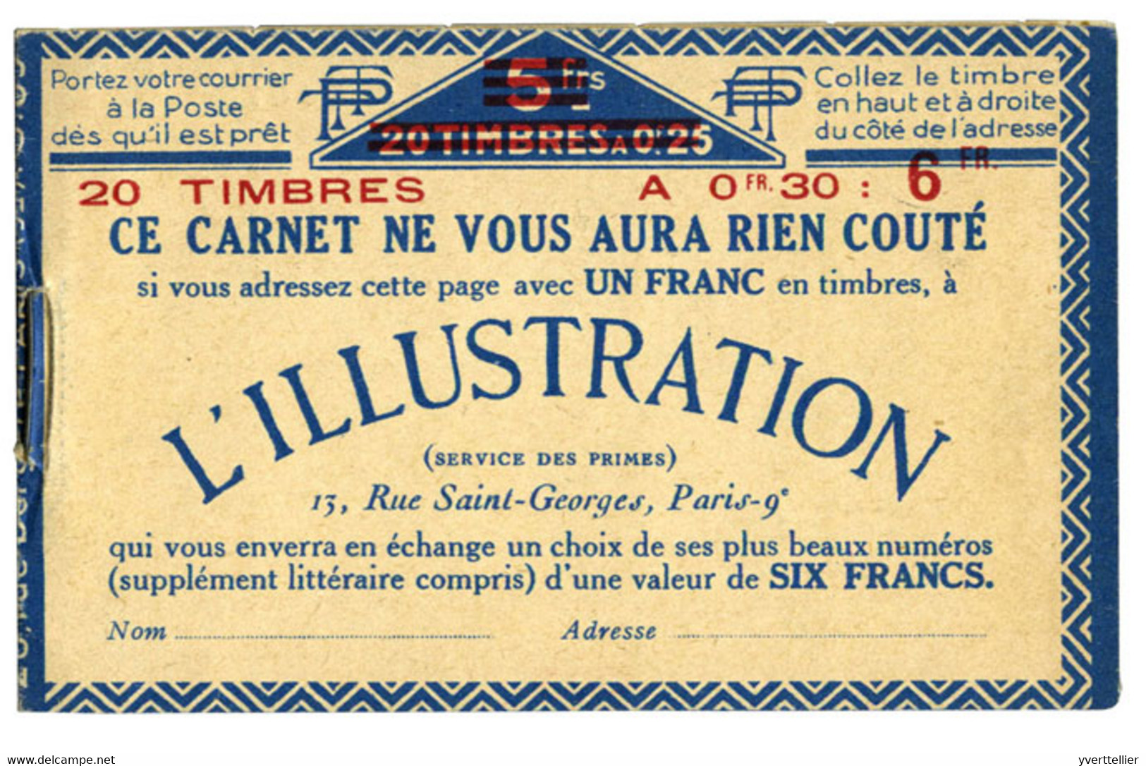 France  : Carnet N°191-C2** - Other & Unclassified