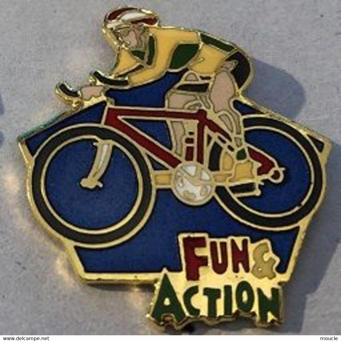 VELO - CYCLISTE - CYCLISME - FUN ACTION - MOUNTAIN BIKE  -   (ROSE) - Cyclisme