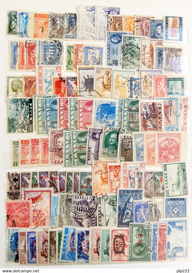 Grecia 1875/1970 Collezione Oltre 750 Val. / Collection Over 750 Val. O/*/Used/MH VF/F - Collections