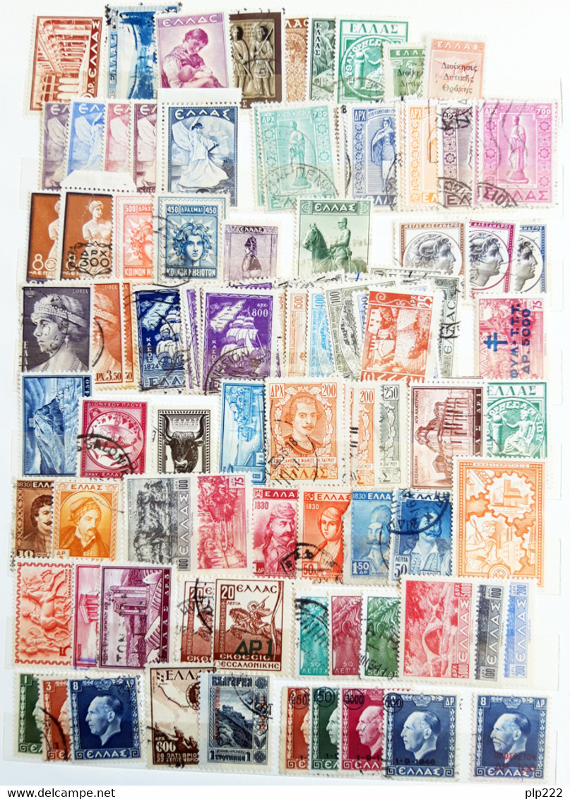 Grecia 1875/1970 Collezione Oltre 750 Val. / Collection Over 750 Val. O/*/Used/MH VF/F - Collezioni