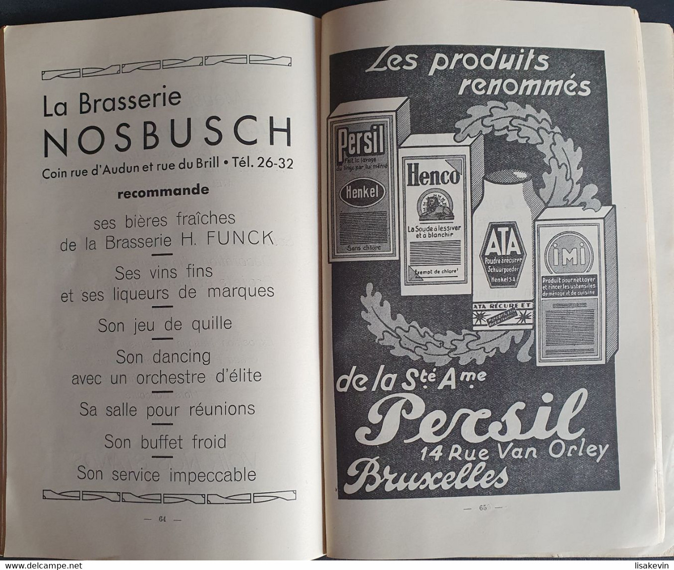 ESCH-SUR -ALZETTE 12au 19avril 1936 - Sonstige & Ohne Zuordnung