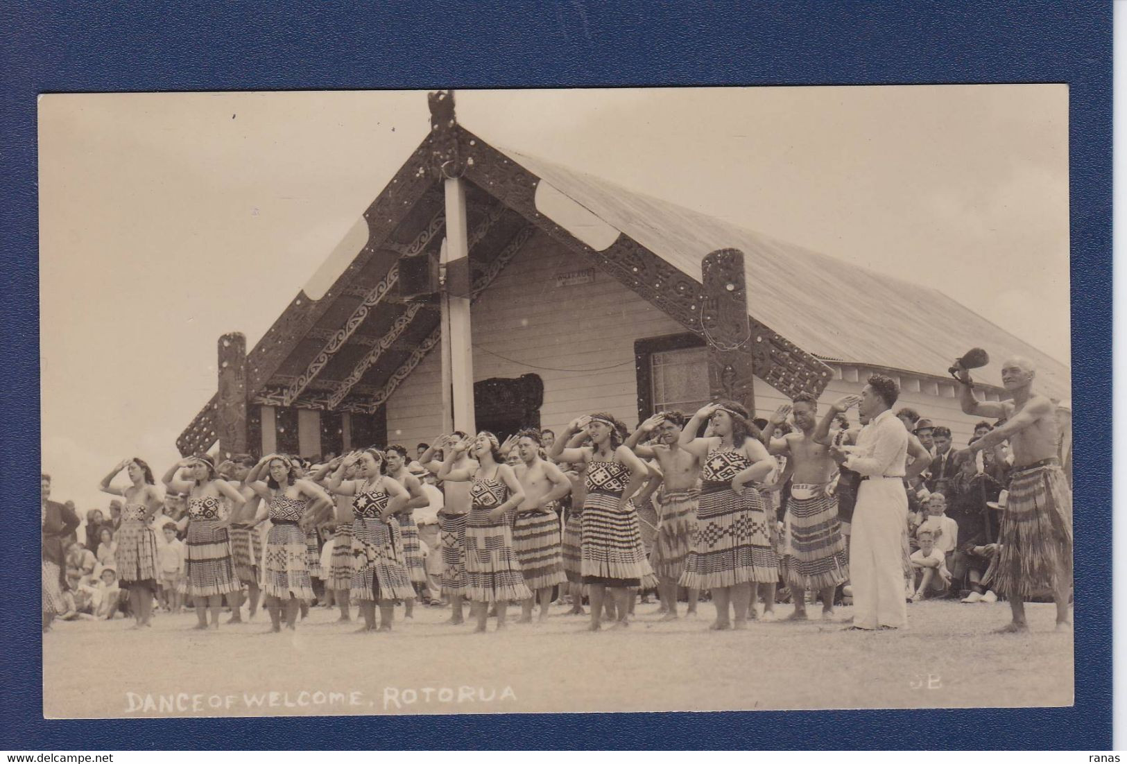 CPA Nouvelle Zelande Maori Carte Photo Voir Dos - Nouvelle-Zélande