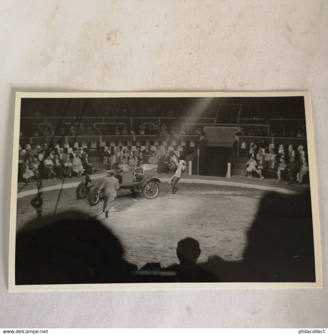 Circus - Cirque // Carte Photo - RPPC To Identify, Prob. Belgie No. 1. // Clowns Act 19?? - Cirque