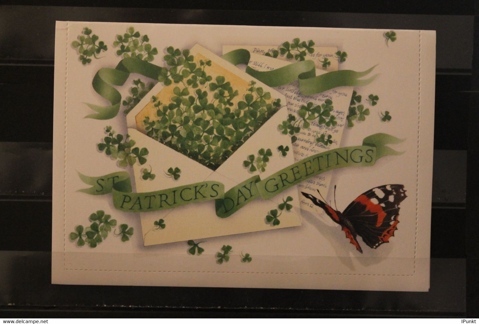 Irland; Ganzsache "Patrick's Day Greetings", MNH - Interi Postali