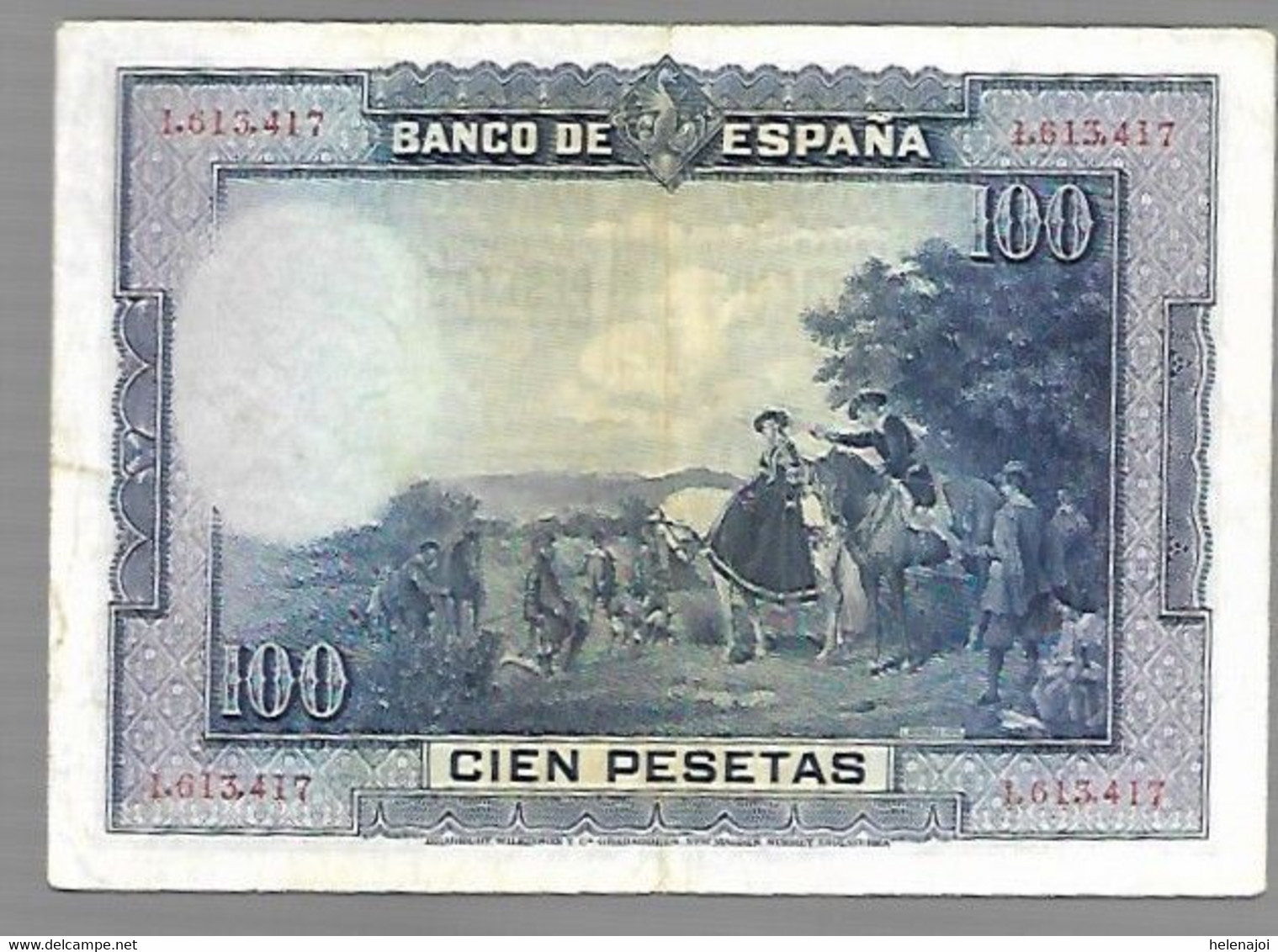 Espagne Cervantes - 100 Pesetas