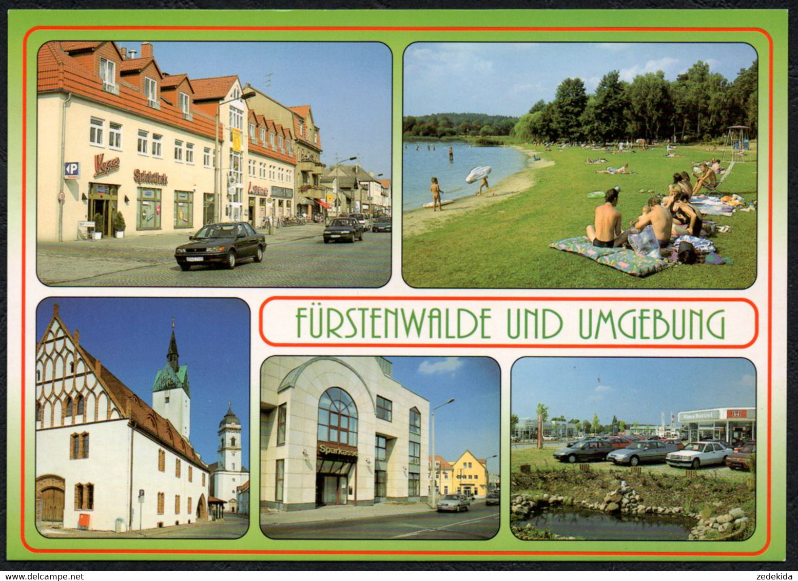 F1046 - TOP Fürstenwalde - Bild Und Heimat Reichenbach Qualitätskarte - Fuerstenwalde