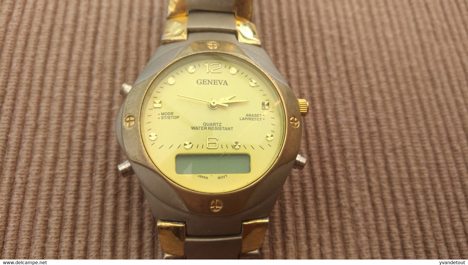 Montre Quartz Geneva Avec Bracelet. - Relojes Modernos