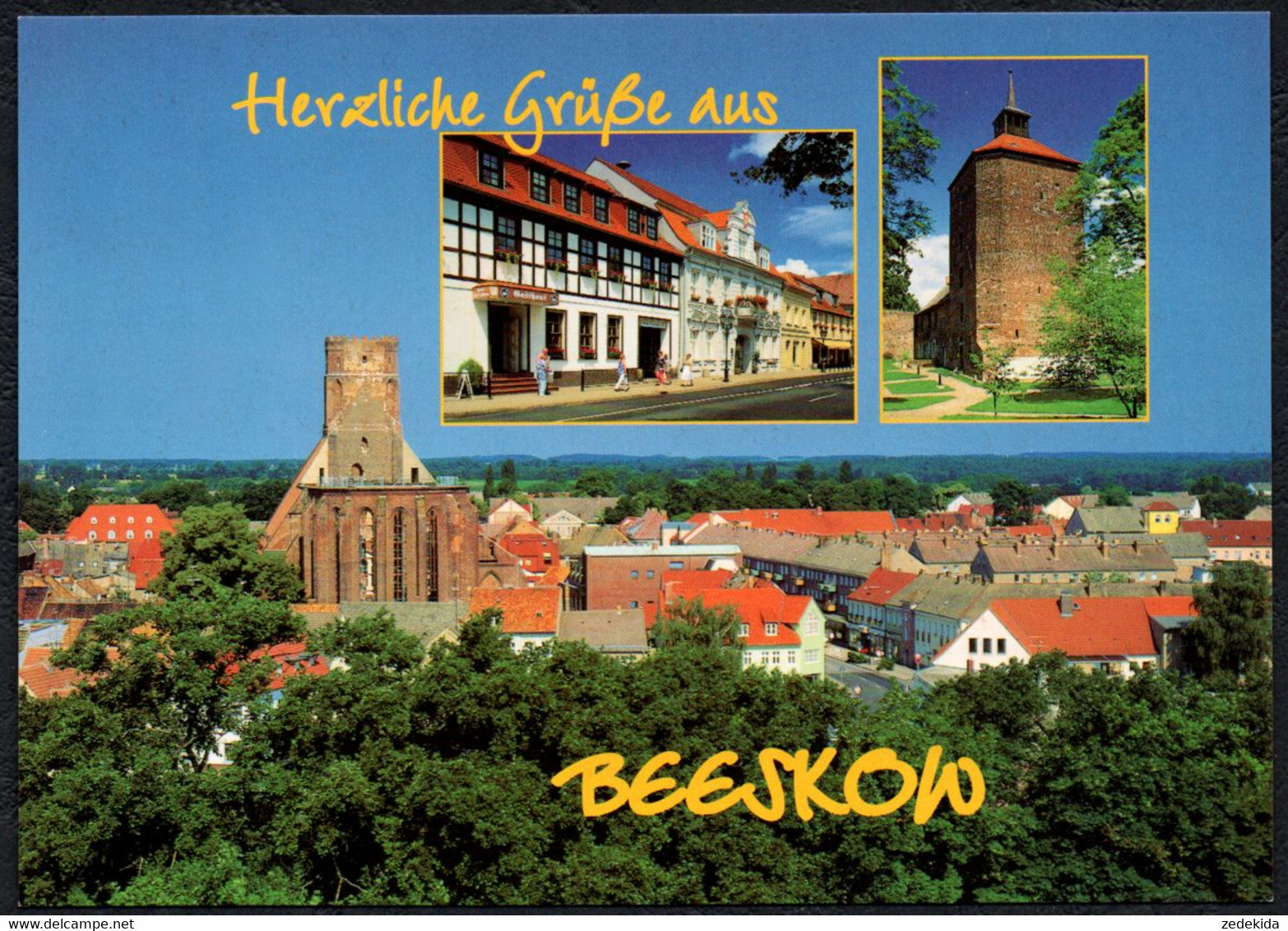 F1053 - TOP Beeskow - Bild Und Heimat Reichenbach Qualitätskarte - Beeskow