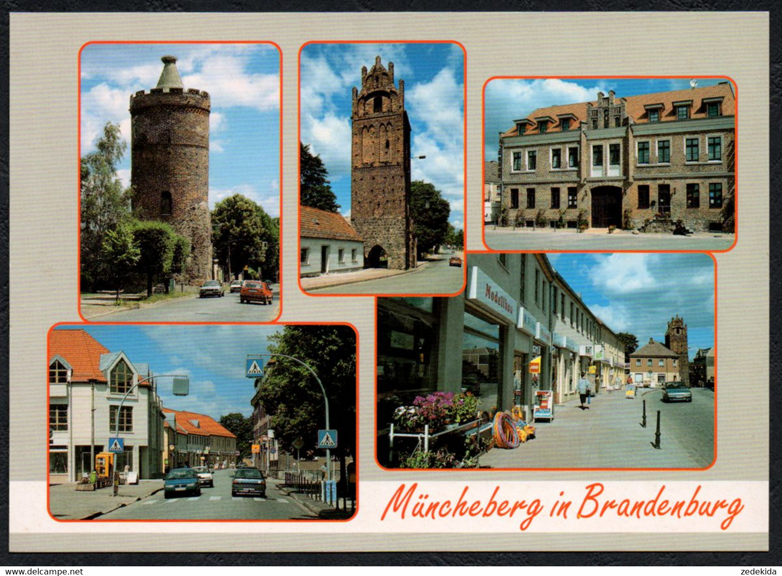 F1064 - TOP Müncheberg - Bild Und Heimat Reichenbach Qualitätskarte - Müncheberg