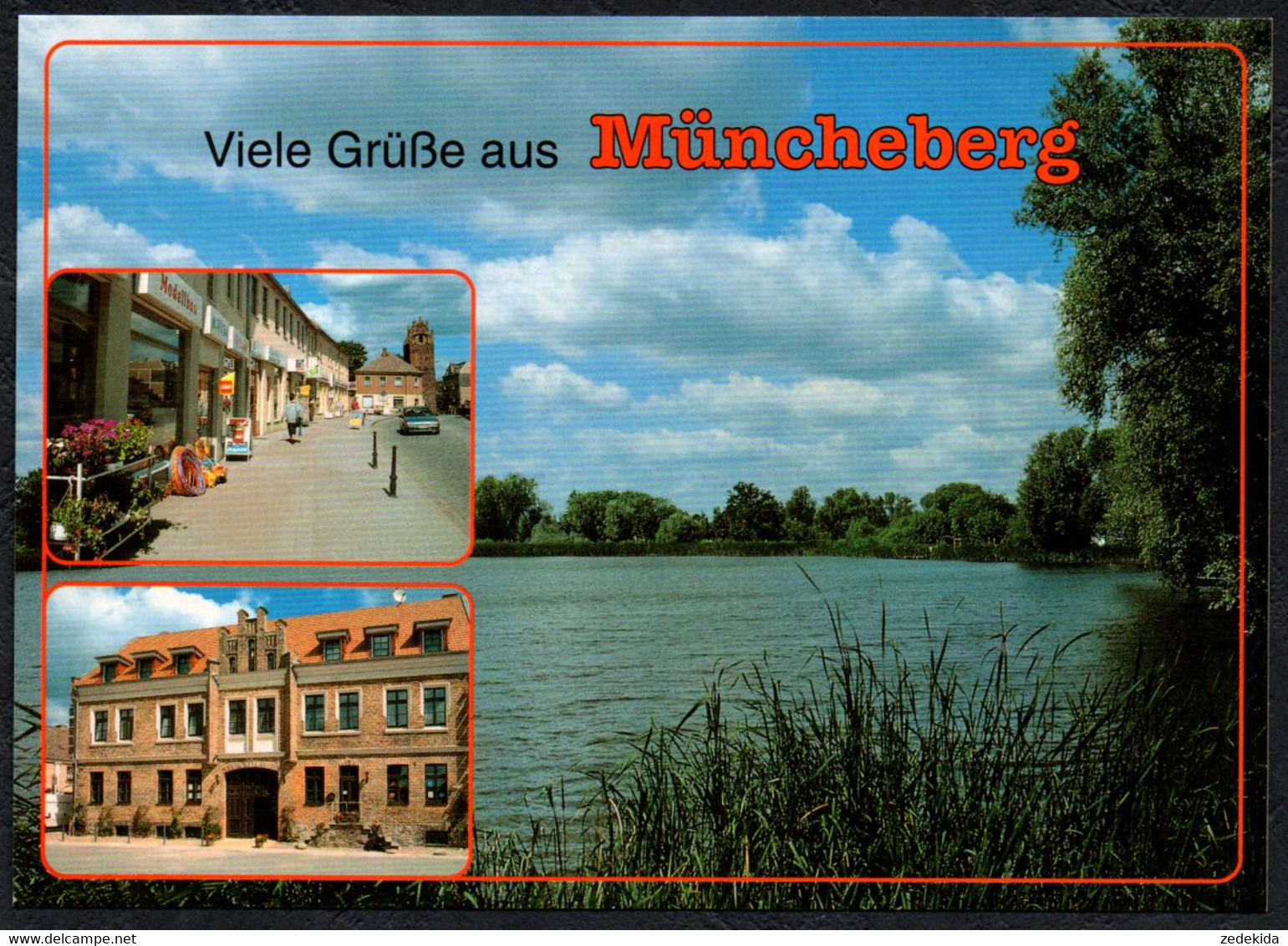 F1065 - TOP Müncheberg - Bild Und Heimat Reichenbach Qualitätskarte - Müncheberg
