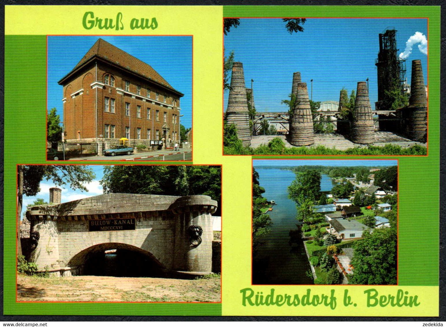 F1066 - TOP Rüdersdorf - Bild Und Heimat Reichenbach Qualitätskarte - Ruedersdorf