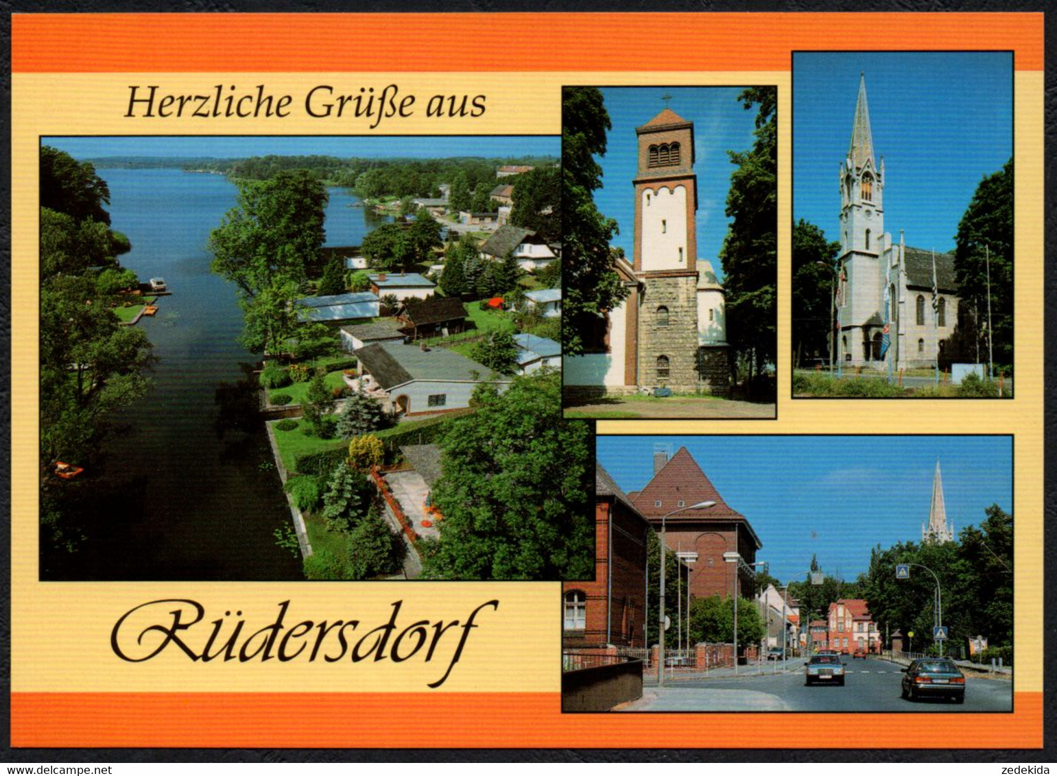 F1067 - TOP Rüdersdorf - Bild Und Heimat Reichenbach Qualitätskarte - Ruedersdorf