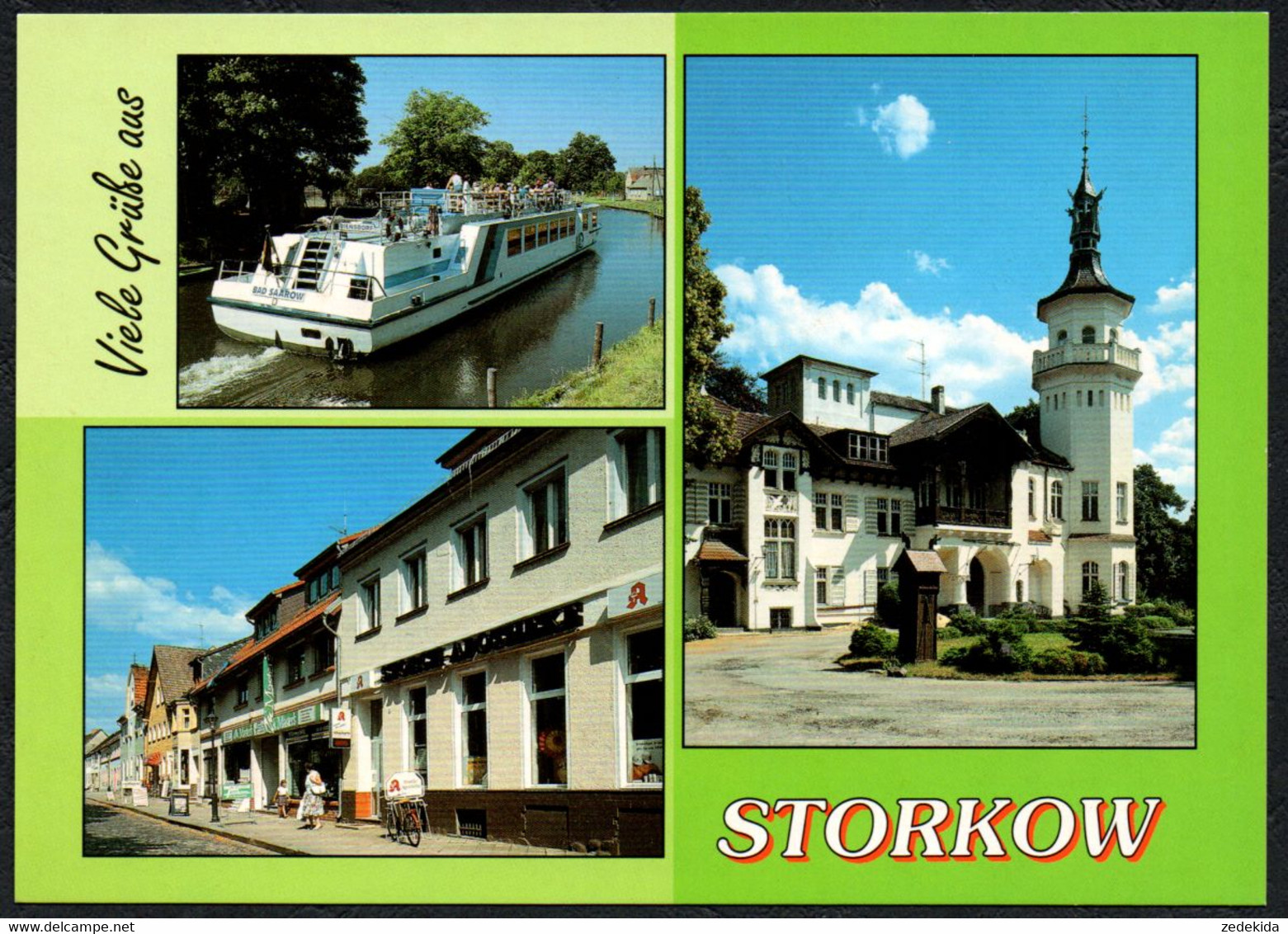 F1069 - TOP Storkow - Bild Und Heimat Reichenbach Qualitätskarte - Storkow