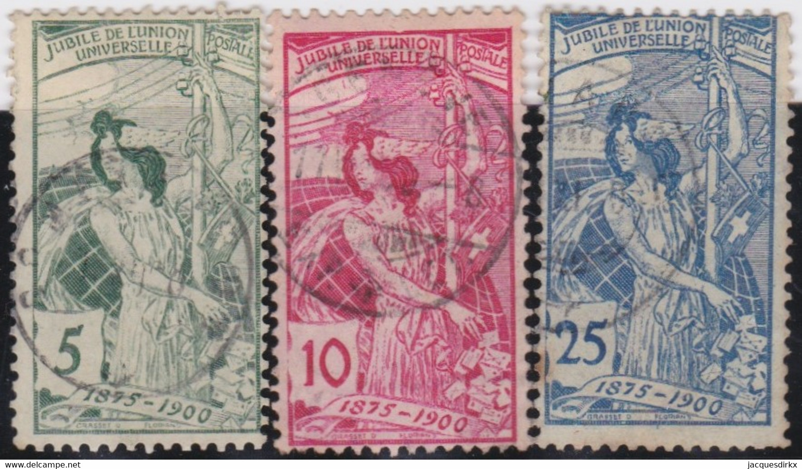 Suisse    .   Y&T     .   86/88      .    O   .     Oblitéré   .   /    .   Gebraucht - Used Stamps