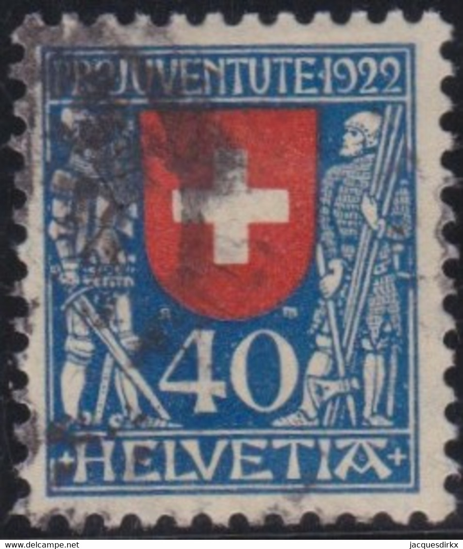 Suisse    .   Y&T     .   191  (2 Scans)    .      O   .     Oblitéré   .   /    .   Gebraucht - Used Stamps