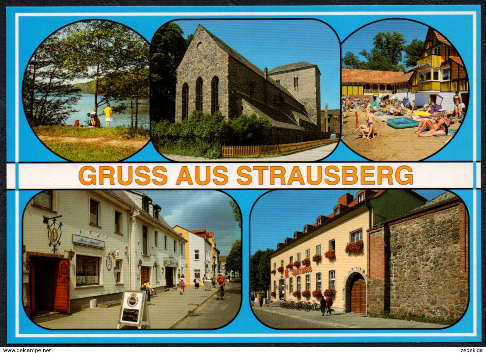F1080 - TOP Strausberg - Bild Und Heimat Reichenbach Qualitätskarte - Strausberg
