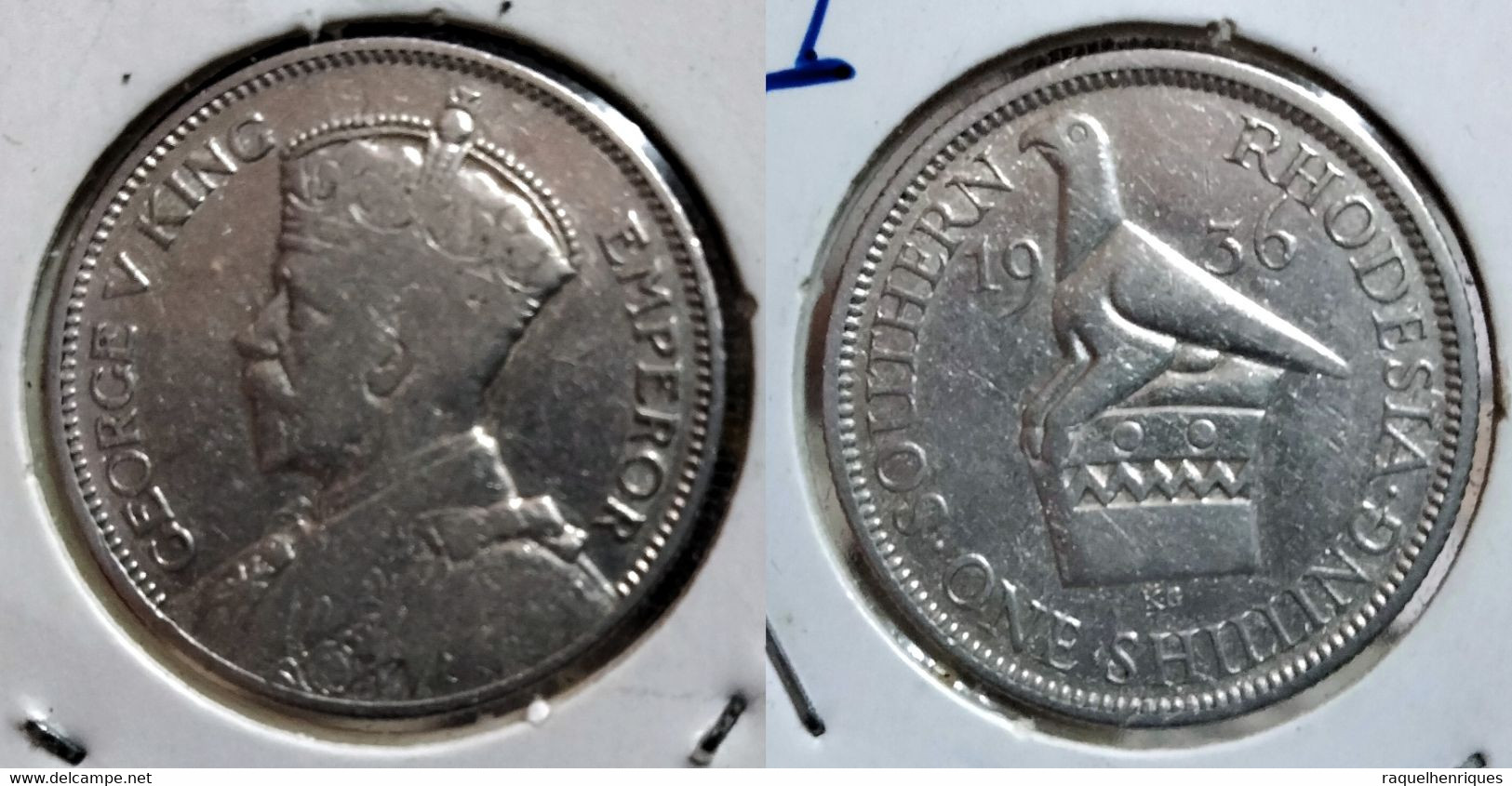 SOUTHERN RHODESIA 1 SHILLING 1936 Km# 3 (G#05-31) - Rhodesien