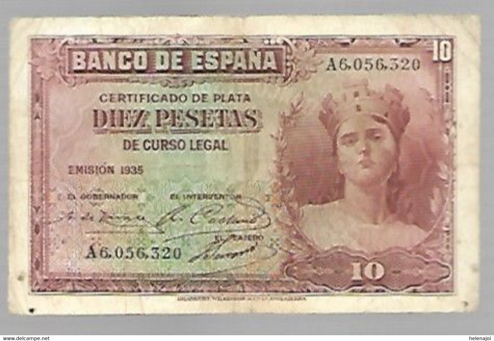 Espagne - 10 Pesetas