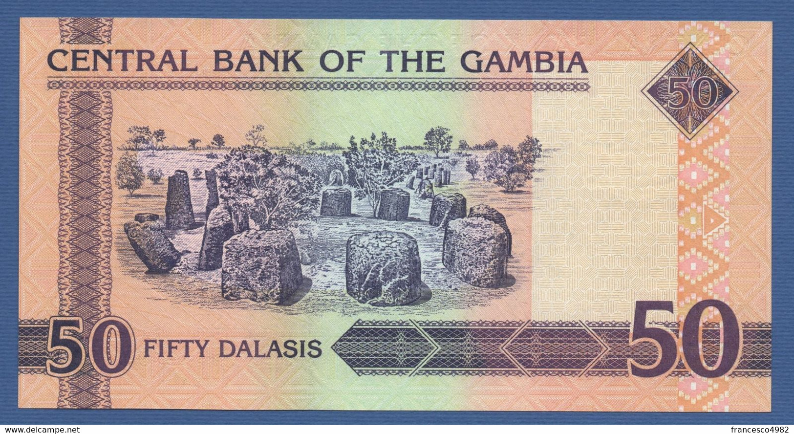 GAMBIA - P.28b – 50 Dalasis ND (2006-2013 & 2018) UNC - Gambia