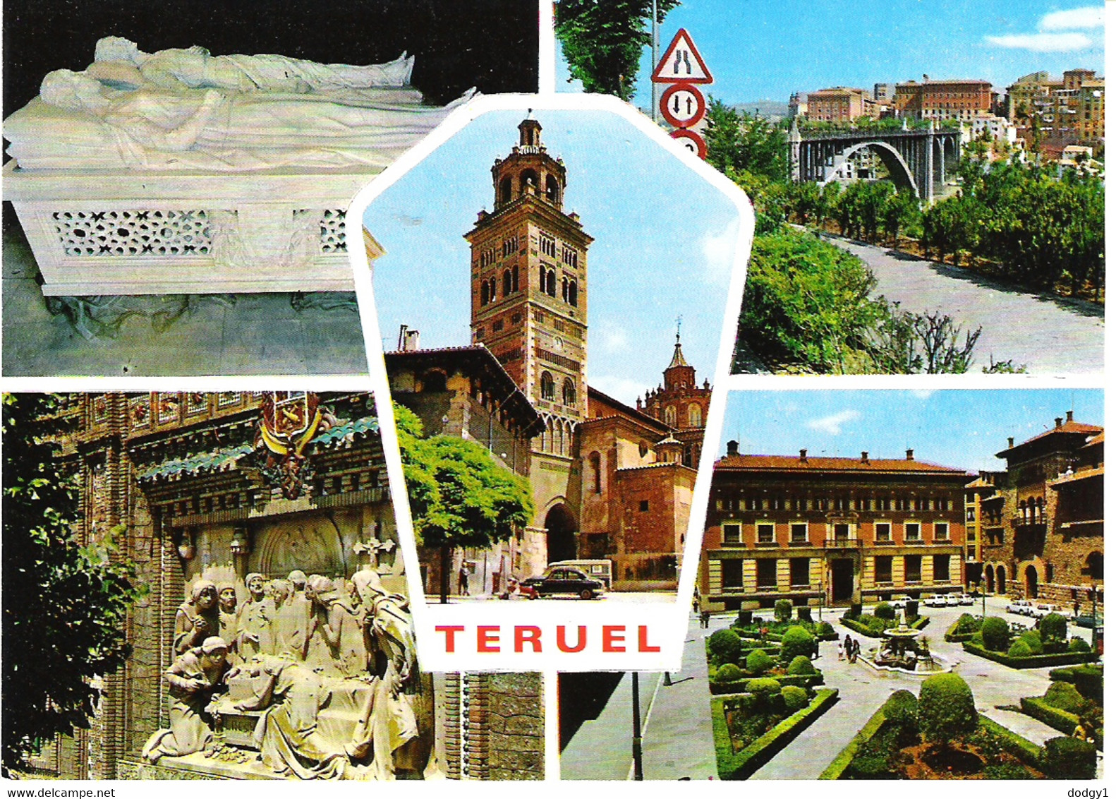 SCENES FROM TERUEL, SPAIN. UNUSED POSTCARD F9 - Teruel
