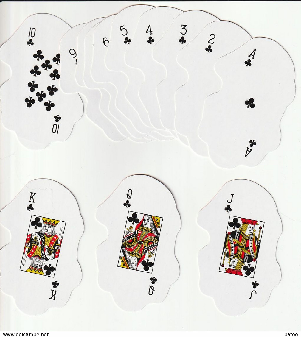 CARTES   ERGONOMIQUES NEUVES  / DOS ORIGINAL ( Tête Père Noël ) /2 JOKERS/ PUBLIEES PAR CREDIT AGRICOLE - 54 Cartes