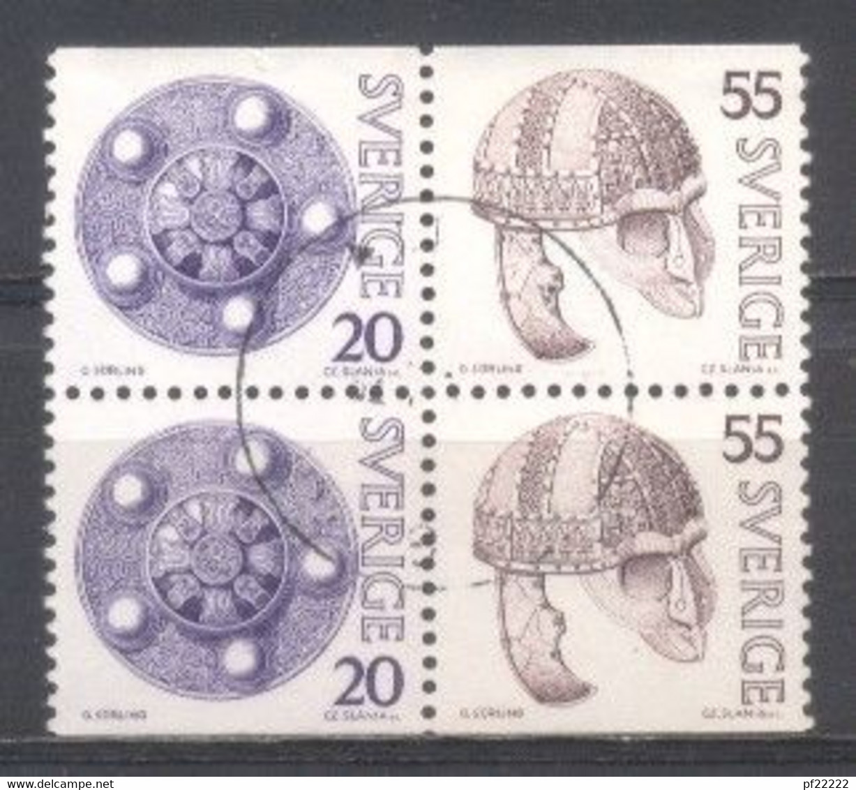 Suède, 1975, Yvert 873,874, Obliteré, - Sonstige & Ohne Zuordnung