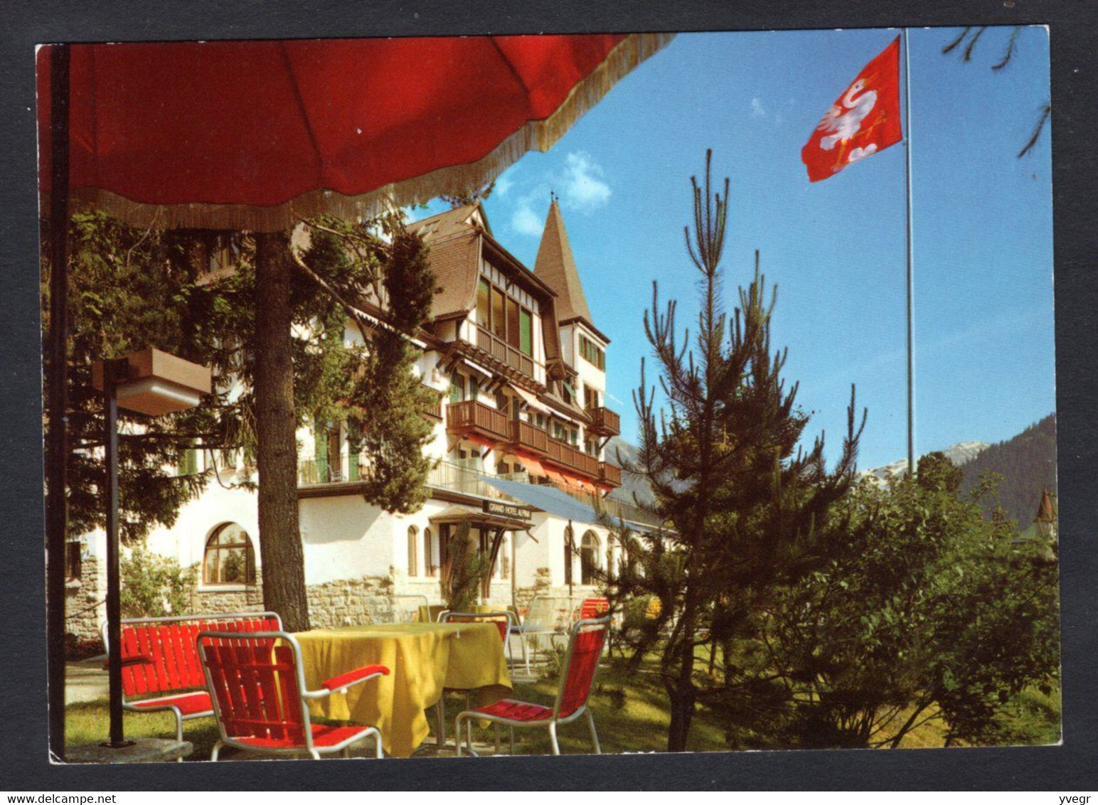 Suisse - GSTAAD - Grand Hôtel Alpina ( Brügger AG ) - Brügg