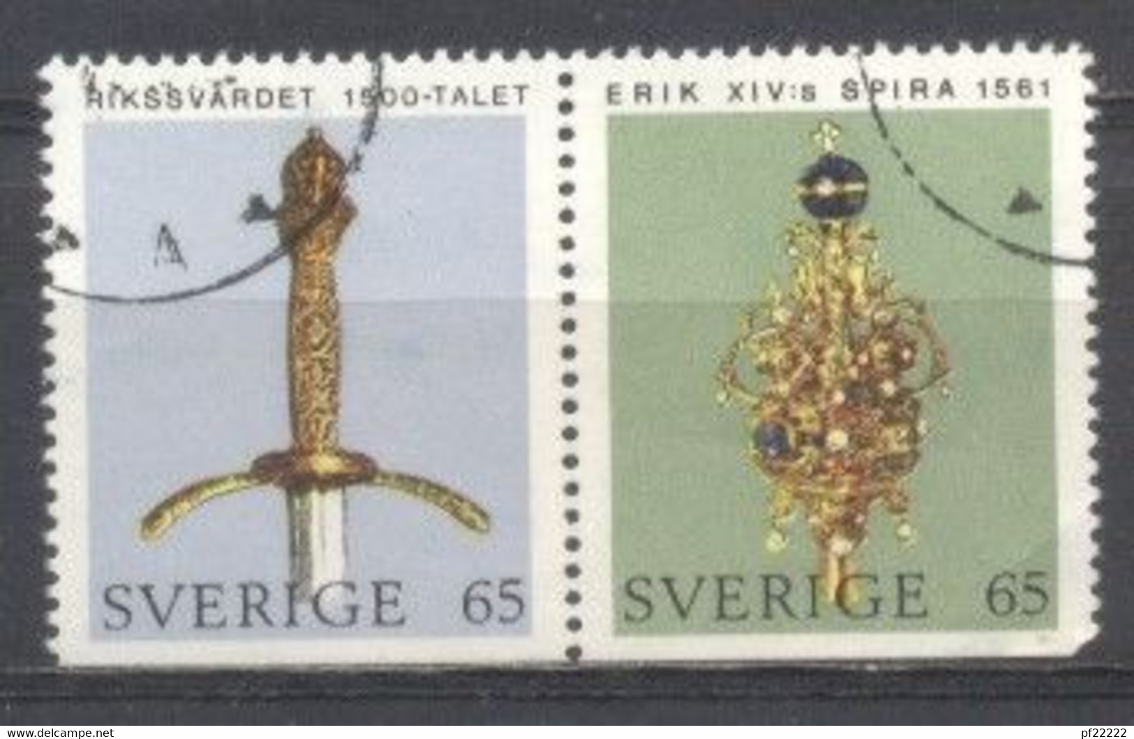 Suède, 1971, Yvert 702,703, Obliteré, - Autres & Non Classés