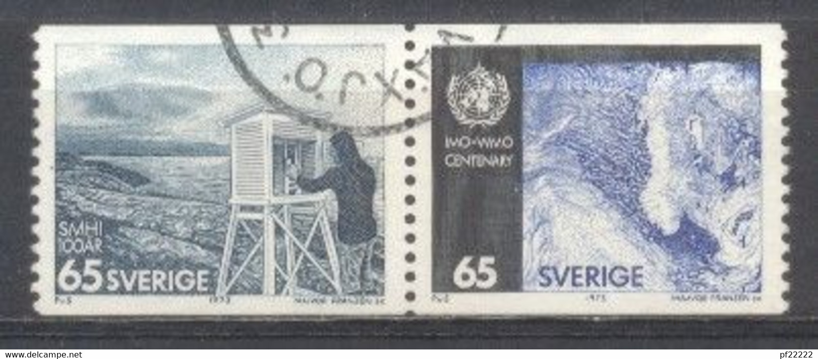 Suède, 1973, Yvert 785,786, Obliteré, - Sonstige & Ohne Zuordnung