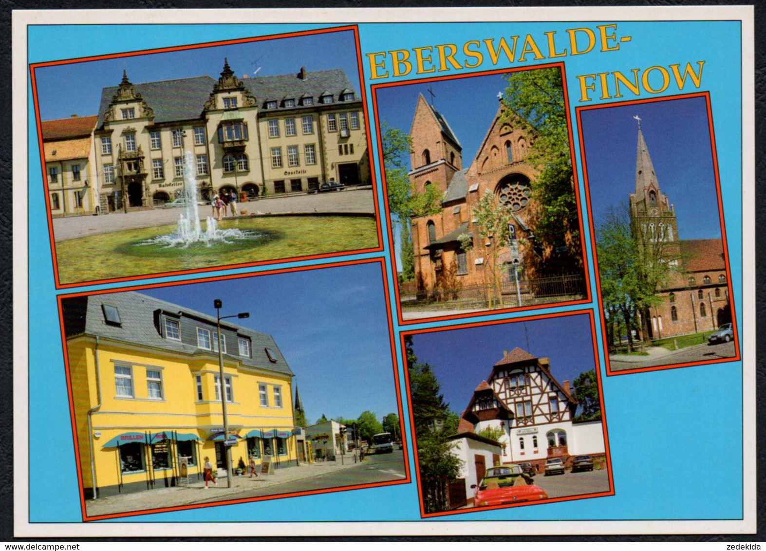 F1086 - TOP Eberswalde Finow - Bild Und Heimat Reichenbach Qualitätskarte - Eberswalde