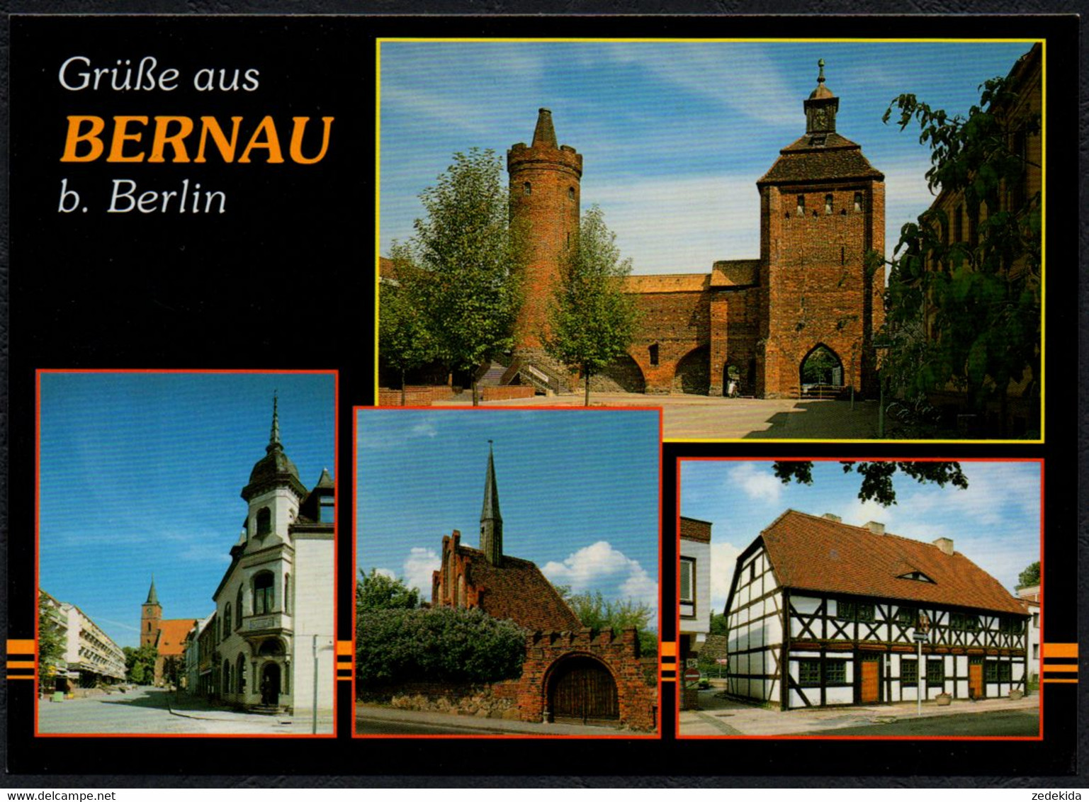 F1096 - TOP Bernau - Bild Und Heimat Reichenbach Qualitätskarte - Bernau