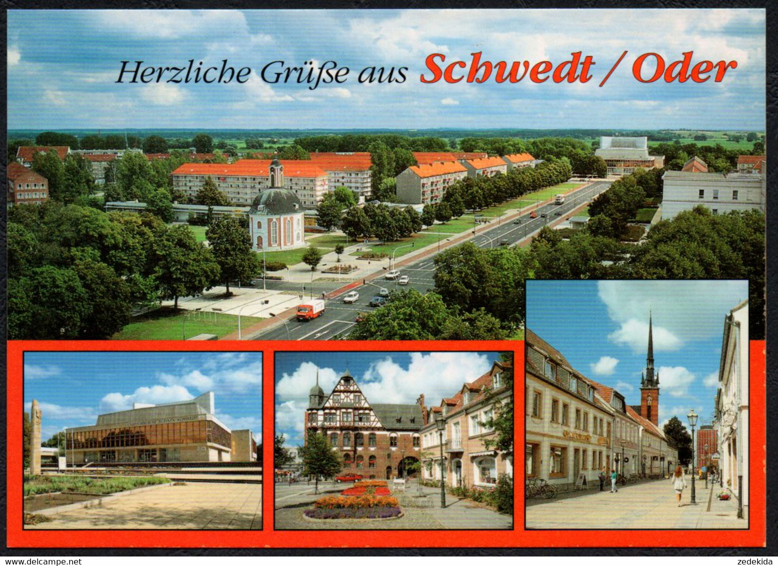 F1098 - TOP Schwedt - Bild Und Heimat Reichenbach Qualitätskarte - Schwedt