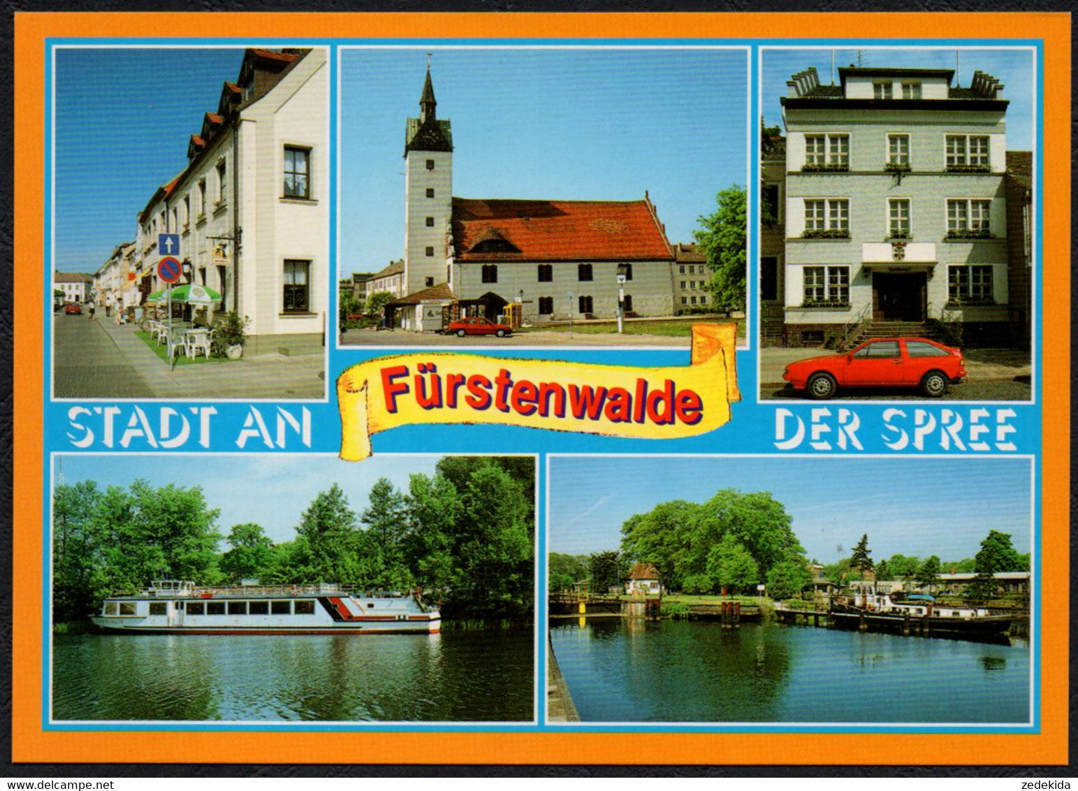F1102 - TOP Fürstenwalde - Bild Und Heimat Reichenbach Qualitätskarte - Fürstenwalde