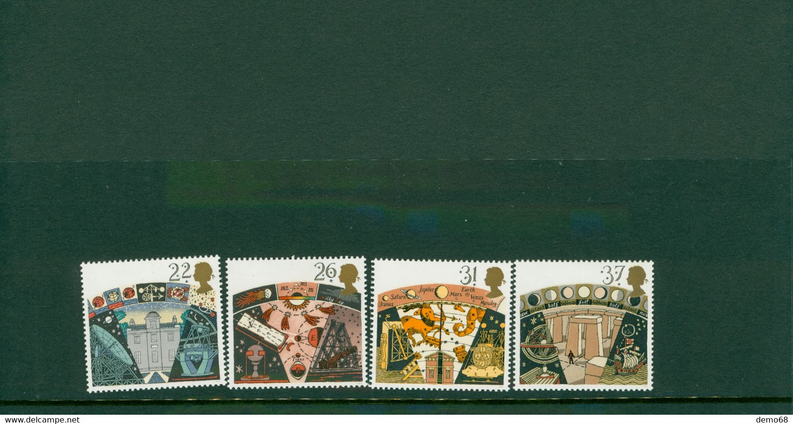 Stamp Timbre England Great Britain Astronomy GB Feuillet Neuf 4 Timbre S Royal Mail Mint Stamps - Colecciones Completas