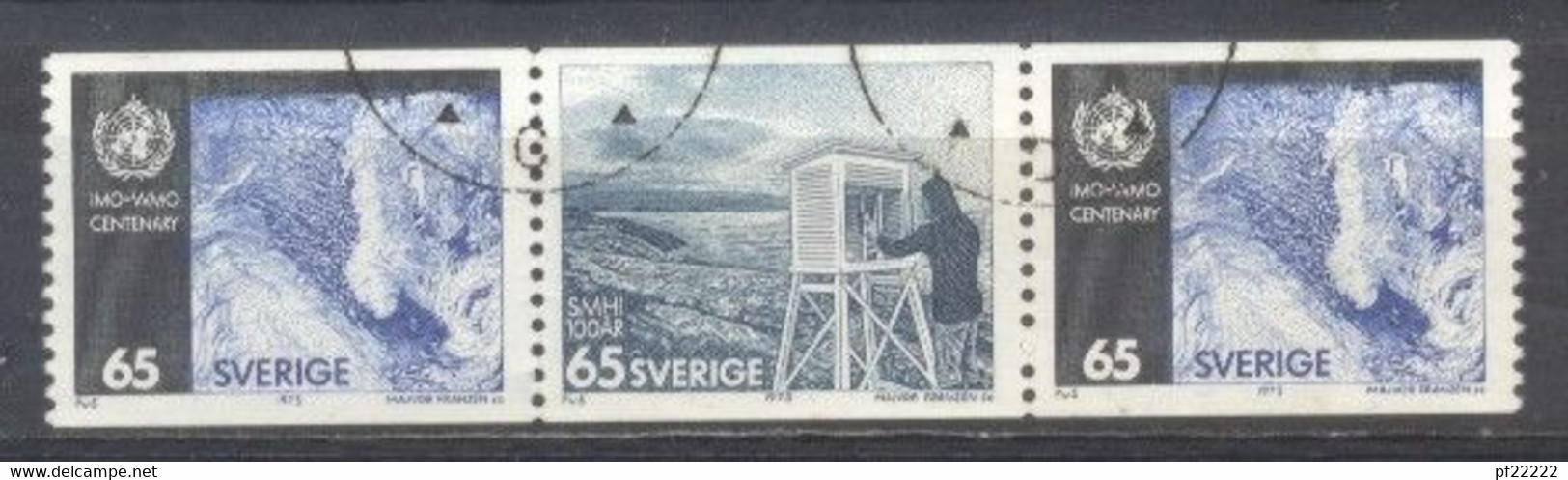 Suède, 1973, Yvert 785,786, Obliteré, - Sonstige & Ohne Zuordnung