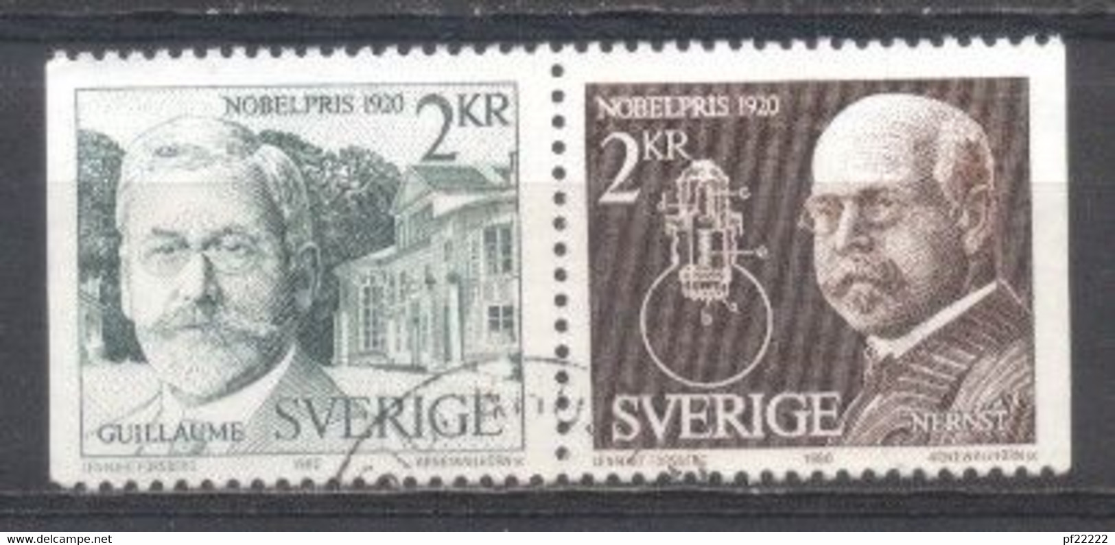 Suède, 1980, Yvert 1112,1113, Obliteré, - Autres & Non Classés