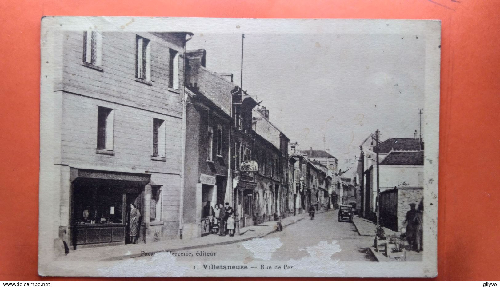 CPA.(93)   Villetaneuse . Rue De Paris   (R1.1085 ) - Villetaneuse