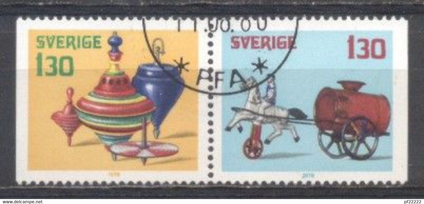 Suède, 1978, Yvert 1031,1032, Obliteré, - Altri & Non Classificati