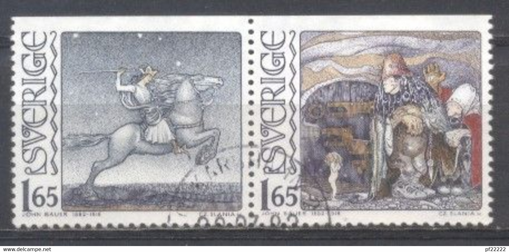 Suède, 1982, Yvert 1161,1162, Obliteré, - Altri & Non Classificati