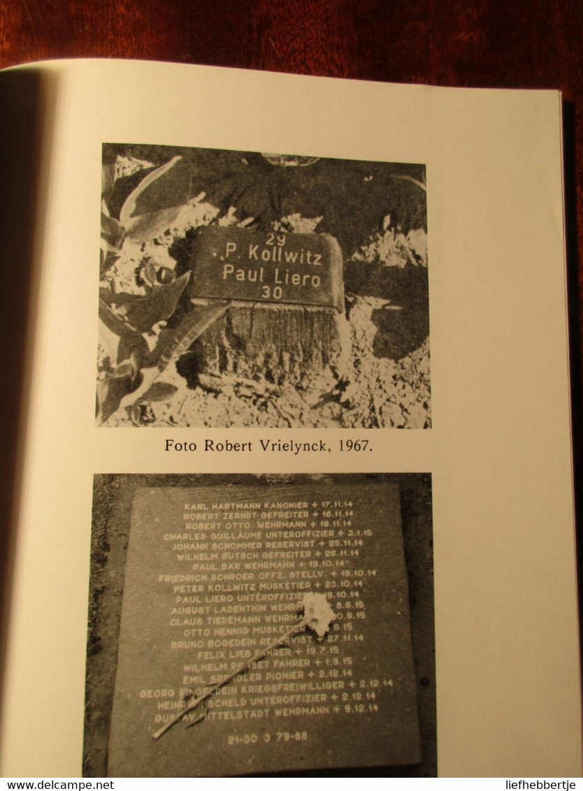 Käthe Kollwitz En Flandrio - La Afliktitaj Gepatroij - Door Raf Seys - Esperantoe - 1993 - Koekelare - War 1939-45