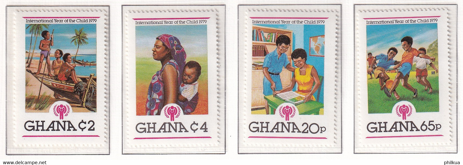 Michel - 805A-808A - Postfrisch/**/MNH - Ghana (1957-...)