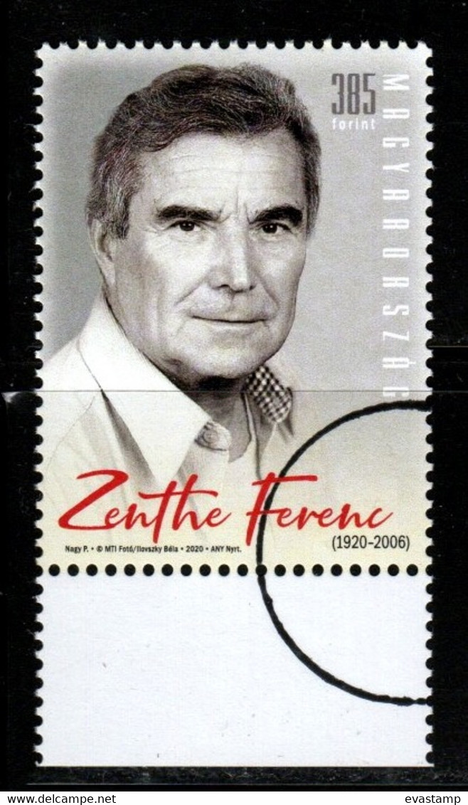 HUNGARY - 2020. SPECIMEN - Centenary Of The Birth Of Actor Ferenc Zenthe MNH!!! - Essais, épreuves & Réimpressions
