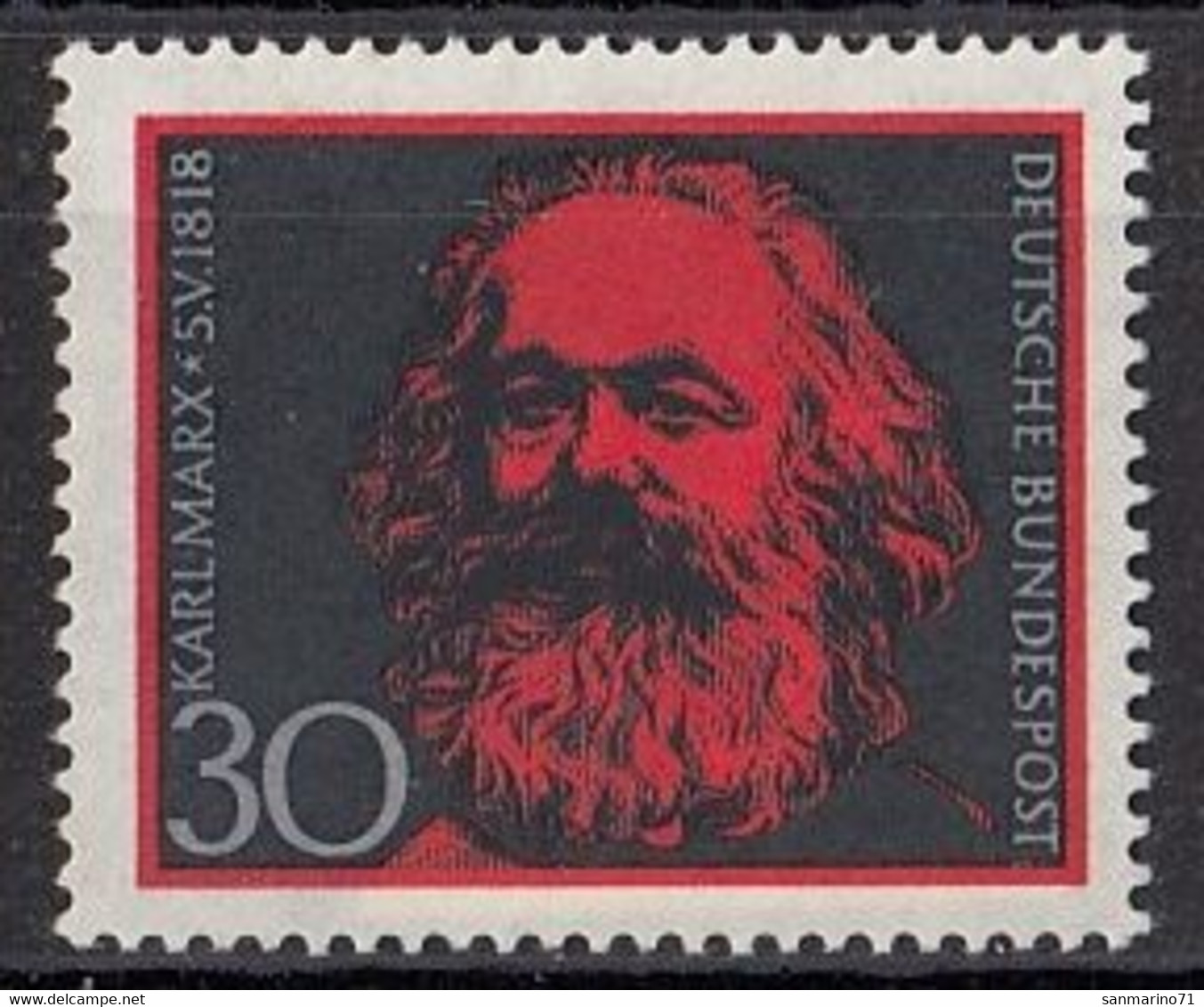 GERMANY Bundes 558,unused - Karl Marx