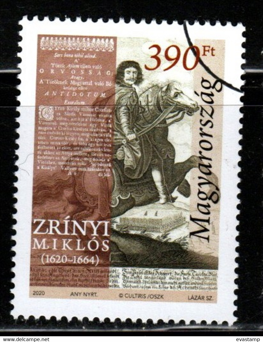 HUNGARY - 2020. SPECIMEN - 400th Anniversary Of The Birth Of Miklós Zrínyi / Hero Of Szigetvar  MNH!!! - Proofs & Reprints