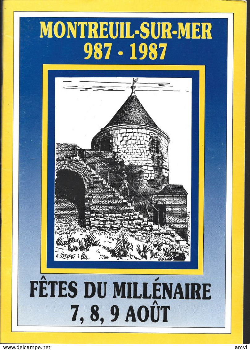 (cag001) Montreuil Sur Mer Fetes Du Millenaire 987 1987 - Picardie - Nord-Pas-de-Calais