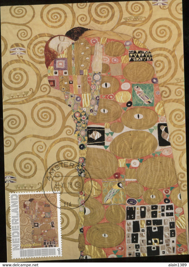 CM Netherlands Carte Maximum Maximum  Nude Gustav Klimt - Modern