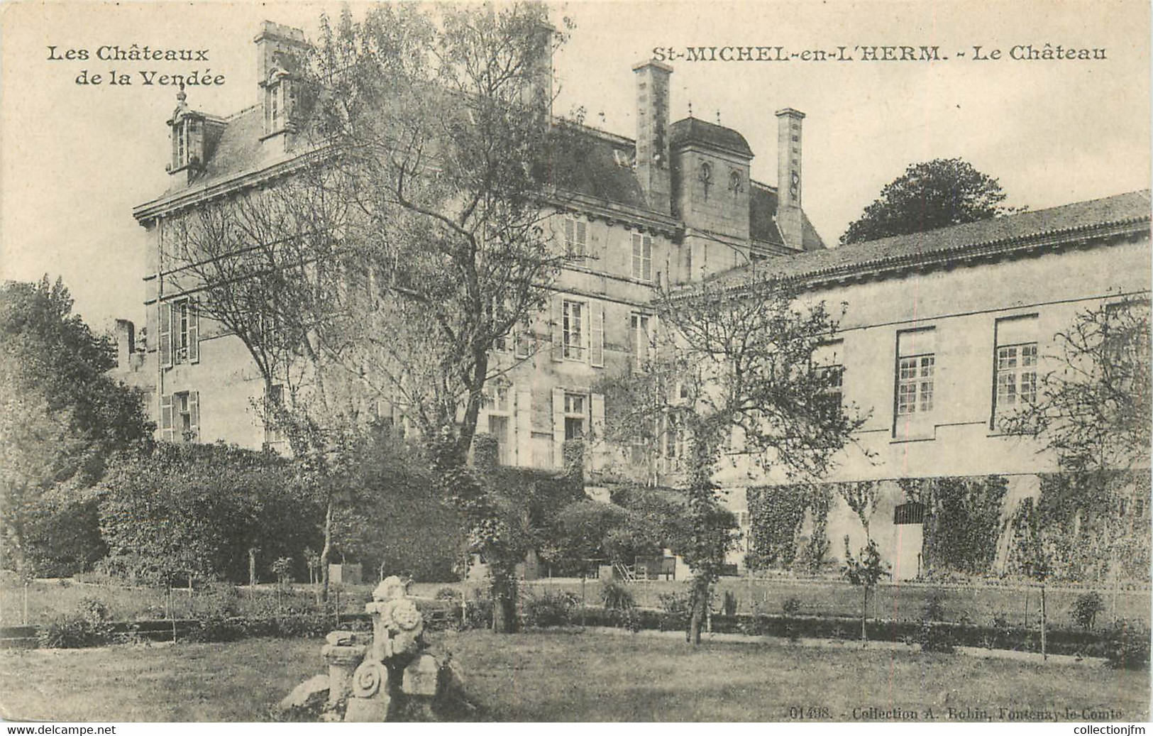 CPA FRANCE 85 "Saint Michel En L'Herm, Le Chateau" - Saint Michel En L'Herm