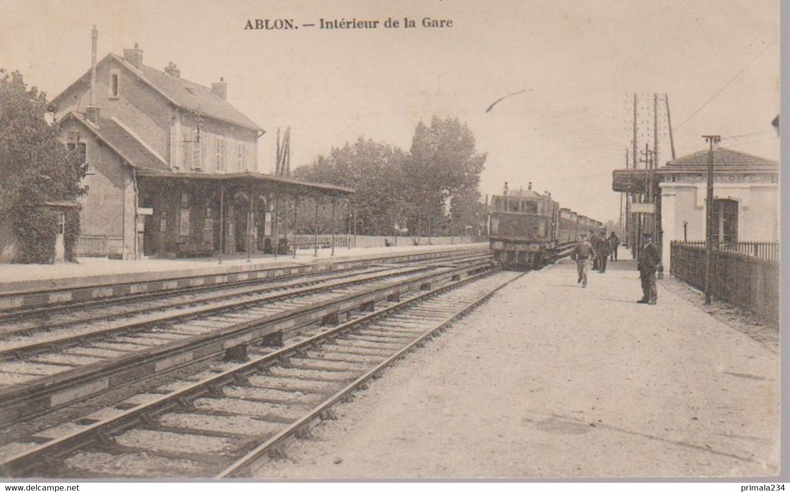 ABLON SUR SEINE - LA GARE - Ablon Sur Seine